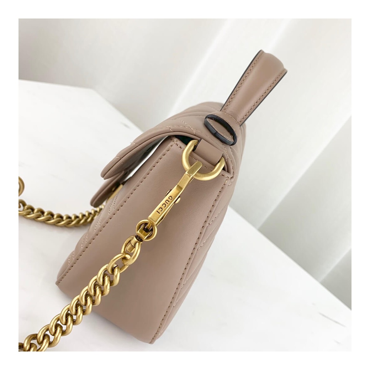 Gucci GG Marmont Mini Top Handle Bag 547260