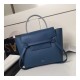 Celine Micro Belt Bag In Grained Calfskin 189153 Petrol