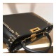 Fendi Peekaboo Medium with Metal-Plated Micro Studs 8BN290