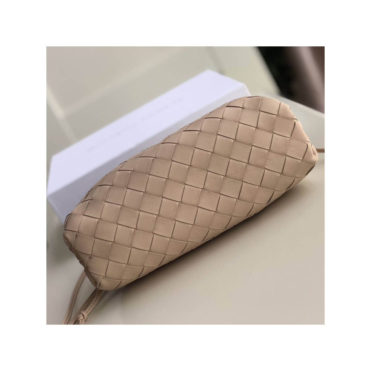 Bottega Veneta Woven Leather The Pouch 20 585852