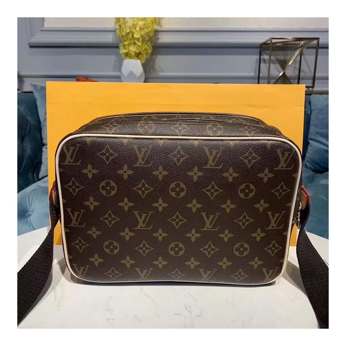 Louis Vuitton Monogram Cavas Reporter PM M45254