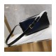 Celine Triomphe Shoulder Bag In Shiny Calfskin 194143 Black