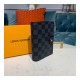 Louis Vuitton Damier Graphite Mickey Print Small Ring Agenda Cover R20005