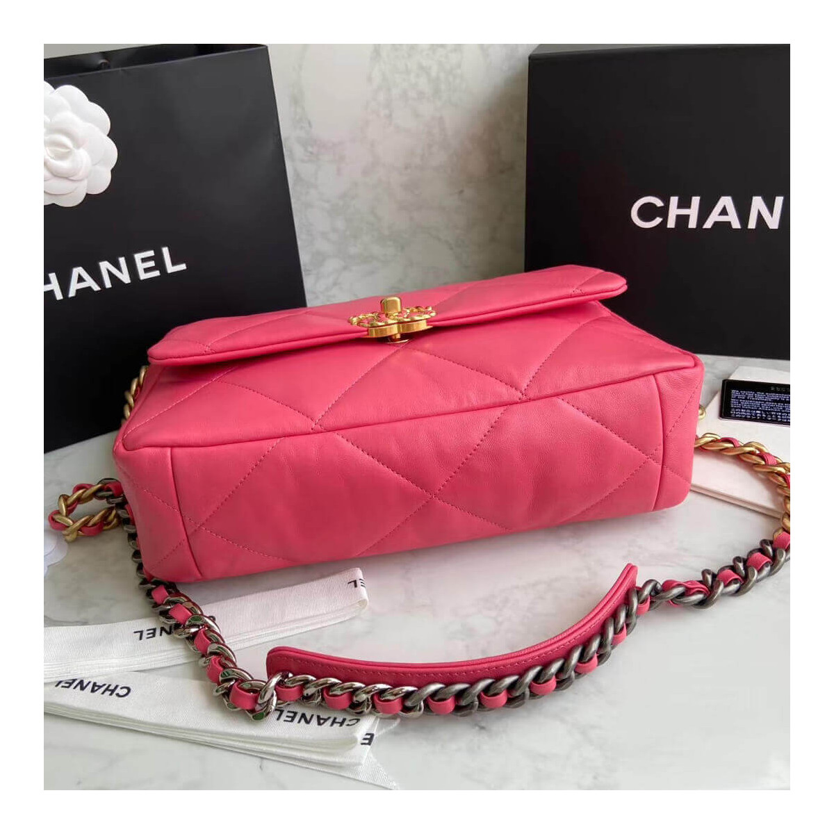 Chanel 19 Lambskin Flap Bag AS1160