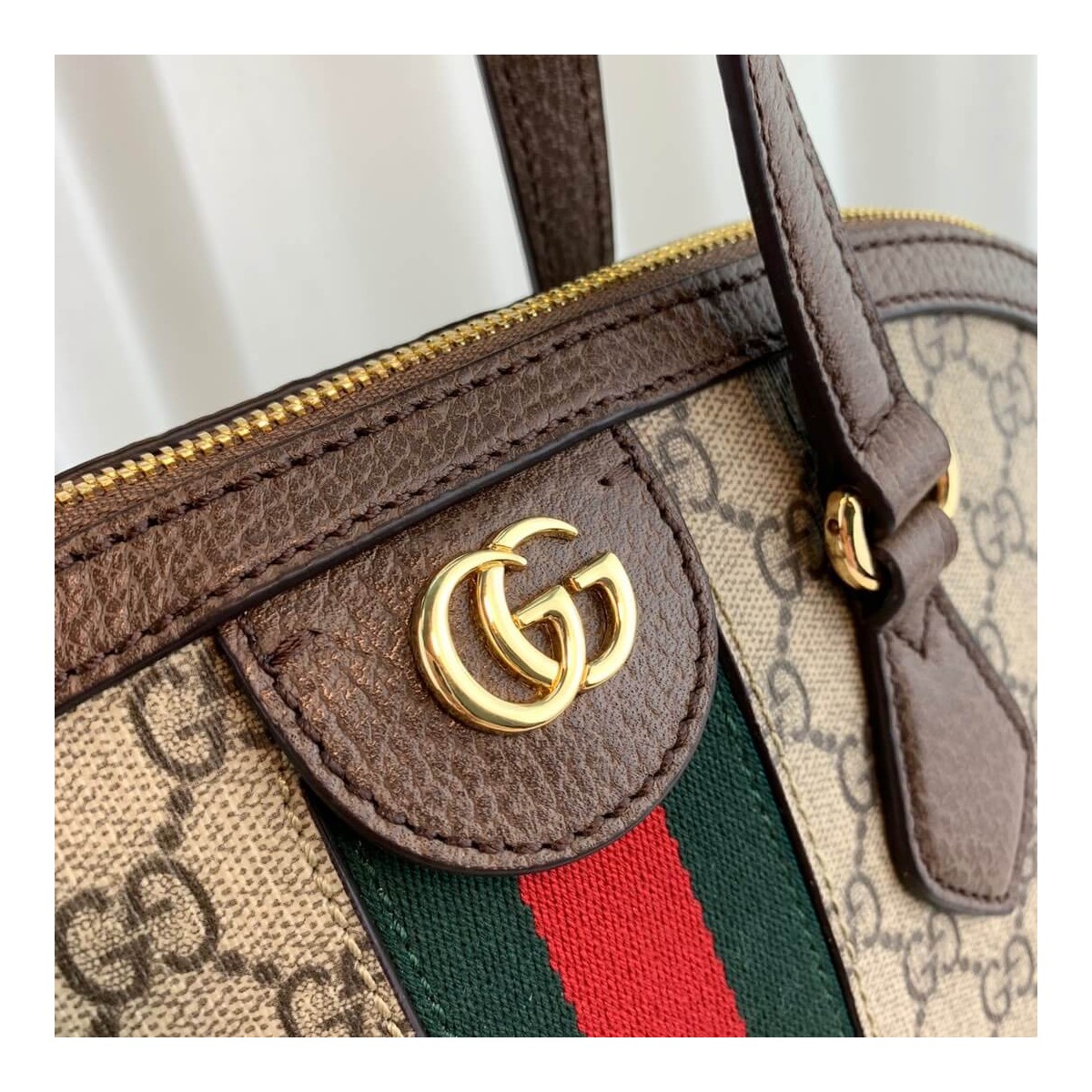 Gucci Ophidia GG Medium Top Handle Bag 524533