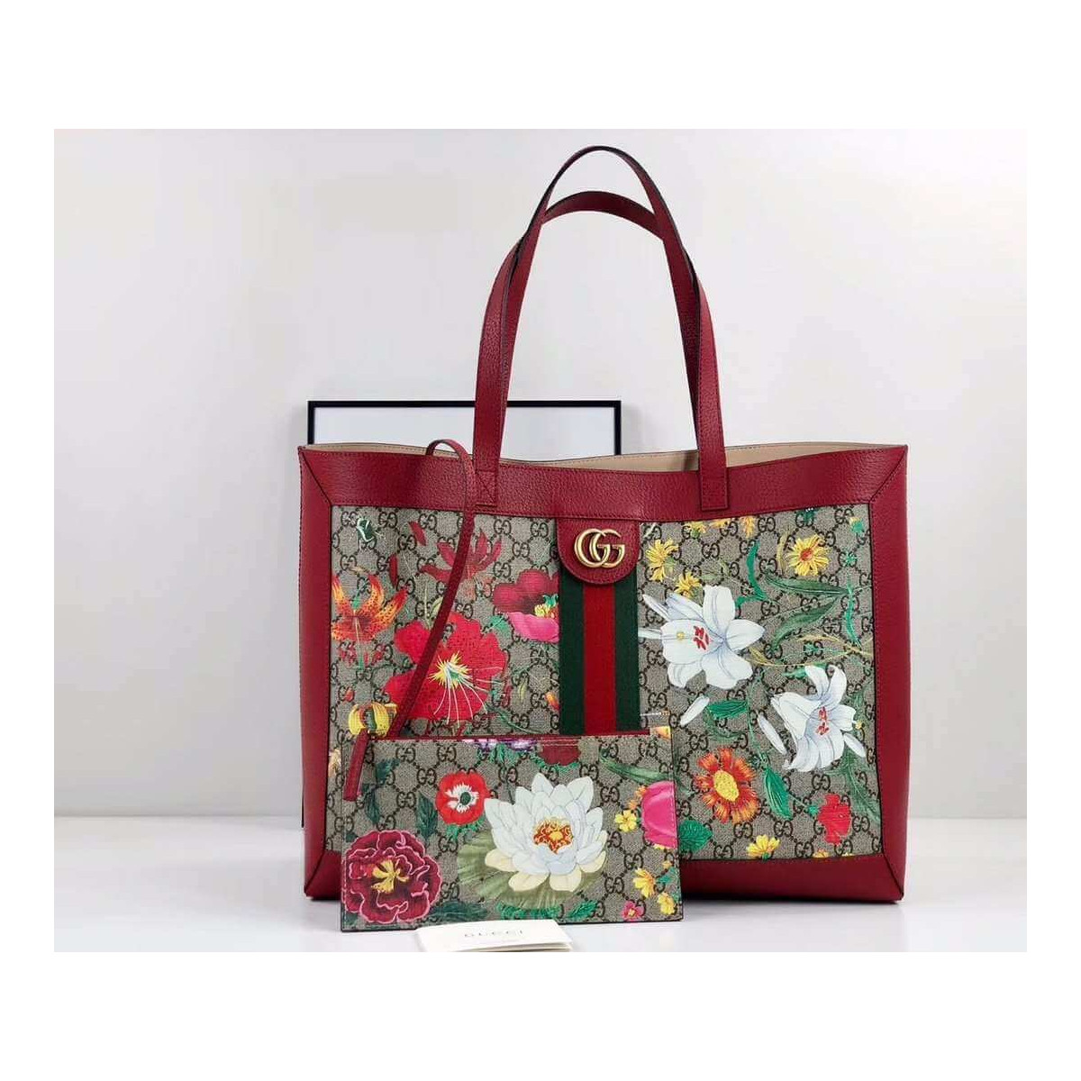 Gucci Ophidia GG Flora Medium Tote 547947