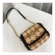 Gucci GG Marmont Raffia Small Shoulder Bag 574433