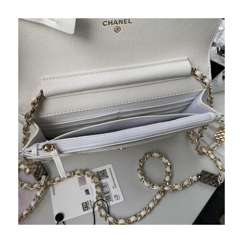 Chanel Caviar Calfskin WOC Wallet On Chain AP2400