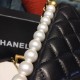 Chanel Pearl Chain Flap Bag  AS0585