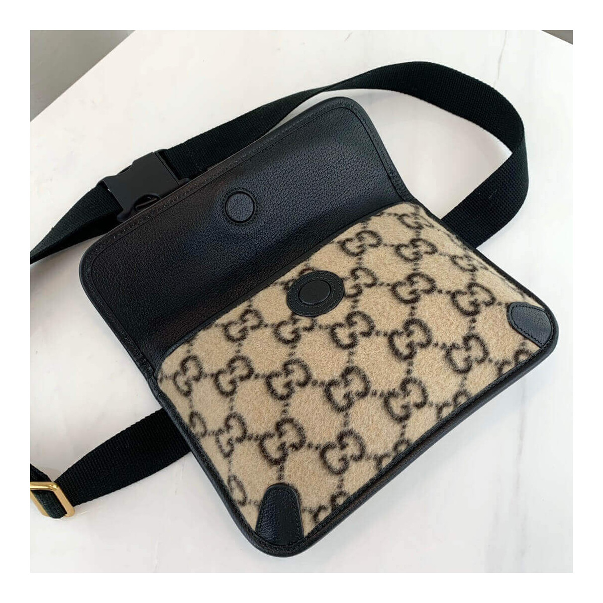 Gucci GG Wool Belt Bag 598181