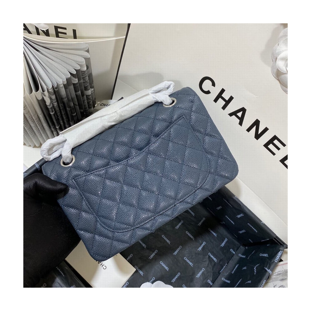 Chanel Small Classic Double Flap Bag A01113 Caviar Calfskin