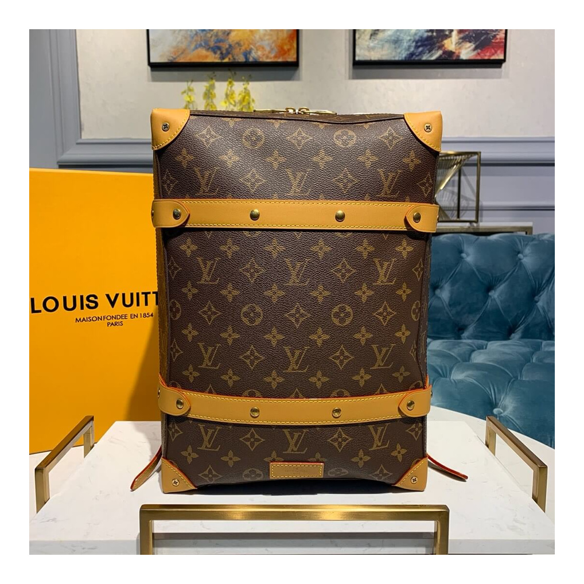 Louis Vuitton Soft Trunk Backpack PM M44752