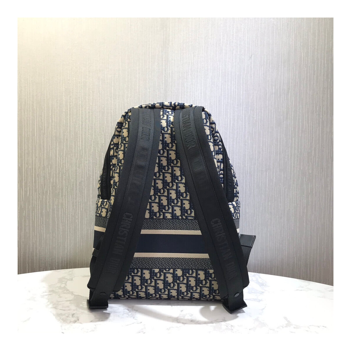 Christian Dior Oblique Jacquard Diortravel Backpack M6104