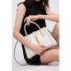 Gucci Jackie 1961 Medium Tote Bag in White Leather 649016