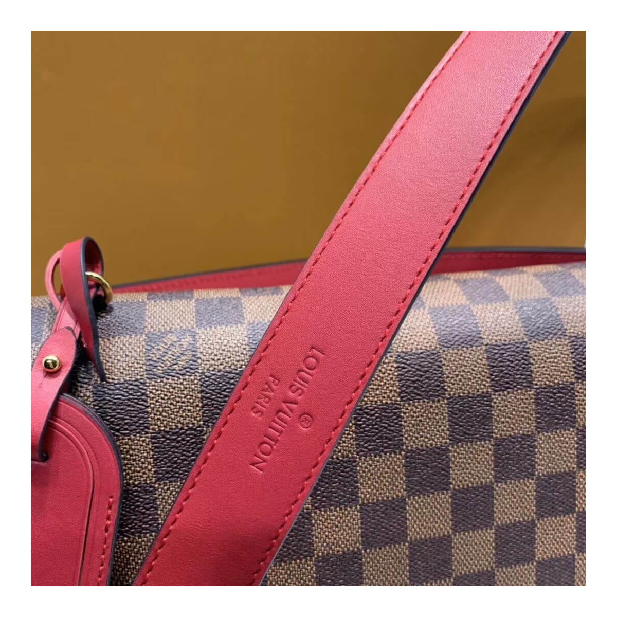 Louis Vuitton Damier Ebene Canvas Beaubourg MM N40176