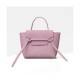 Celine Micro Belt Bag In Grained Calfskin 189153 Pink