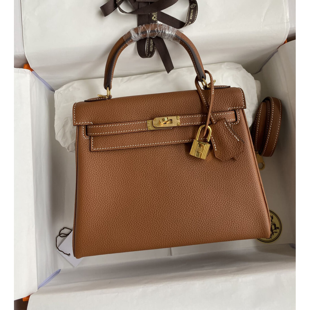 Hermes Kelly Bag 25 Togo Leather