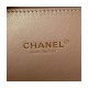 Chanel Gold Vanity Case in Lambskin Style AS2900