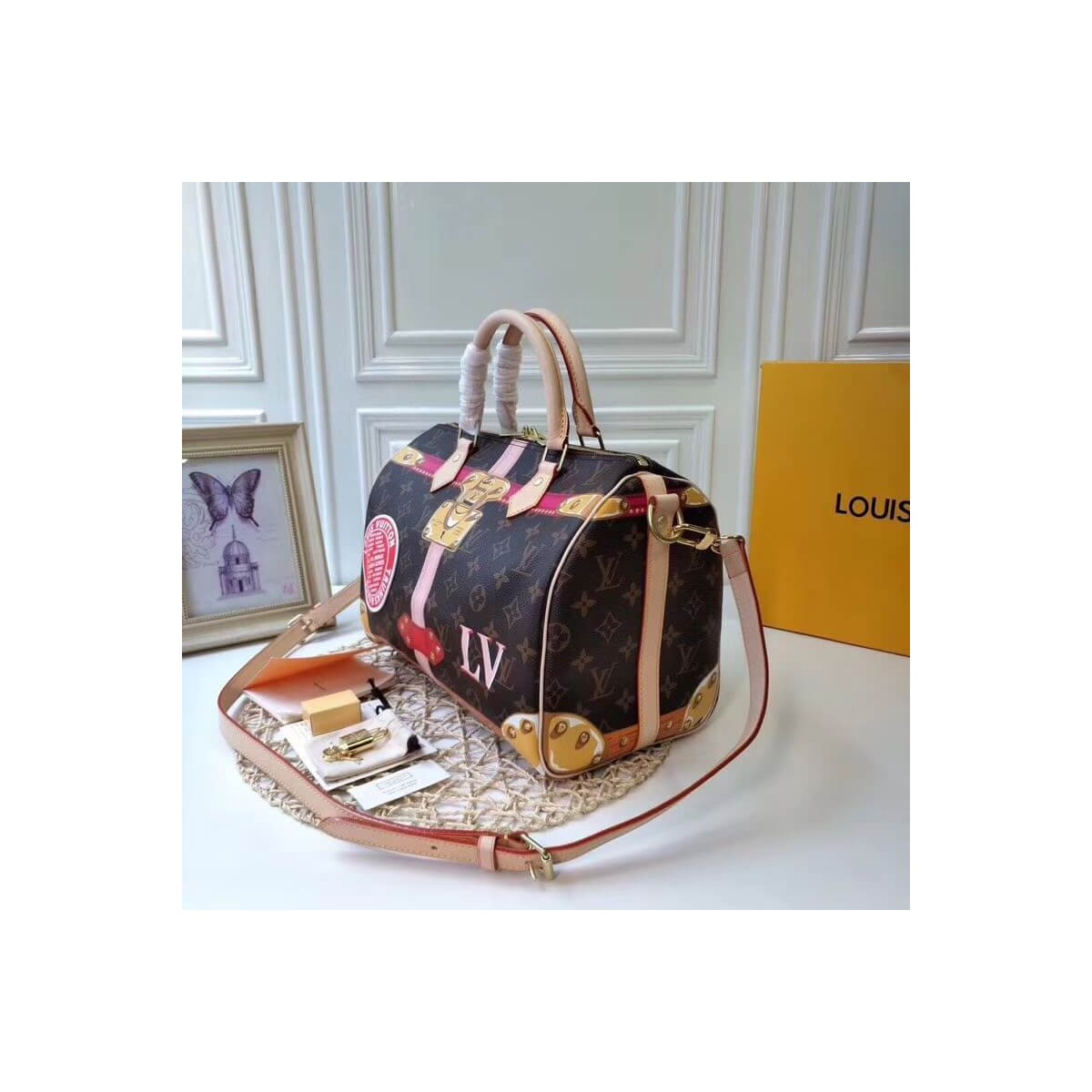 Louis Vuitton Speedy Bandouliere 30 M41386