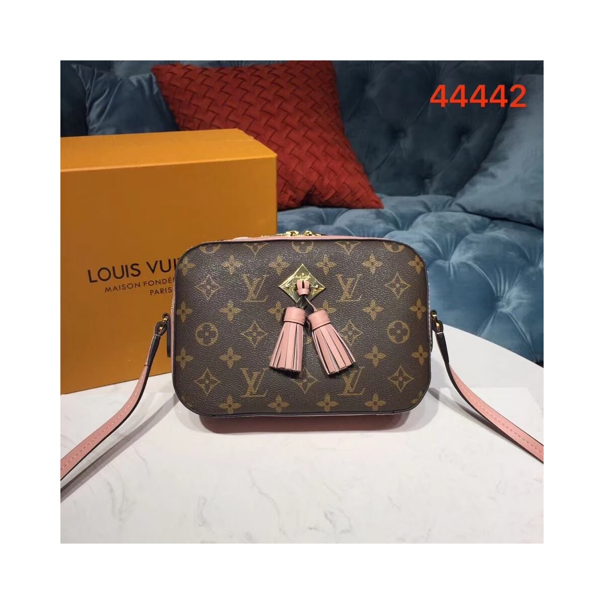 Louis Vuitton Monogram Canvas Saintonge M43559