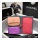 Chanel Lambskin Cases with Accessories AP1054 Gray, Pink, Purple &amp; Light Pink