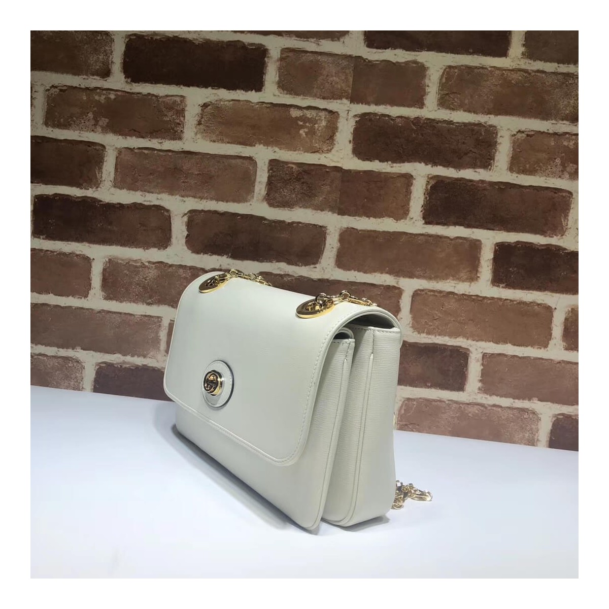 Gucci Leather Small Shoulder Bag 576421