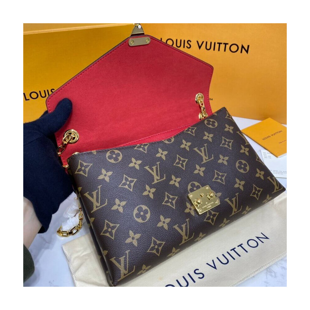 Louis Vuitton Monogram Canvas Pallas Chain M41200 M41201 M41203