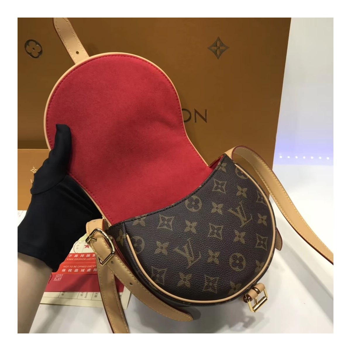 Louis Vuitton Monogram Canvas Tambourin Handbag M44860