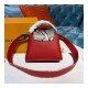 Louis Vuitton Taurillon And Python Leather Capucines Mini N97075