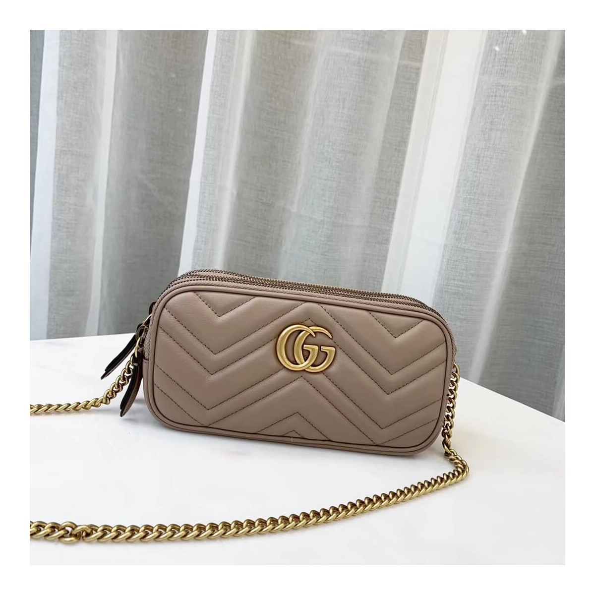 Gucci GG Marmont Mini Chain Bag 546581