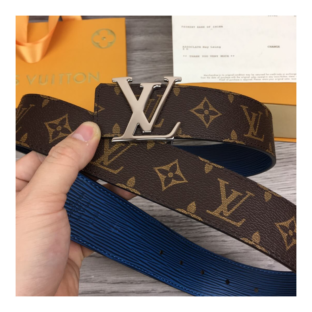 Louis Vuitton Initiales 40mm Belt MP109