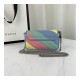 Gucci GG Marmont Super Mini Bag In Pastel And Rainbow 476433