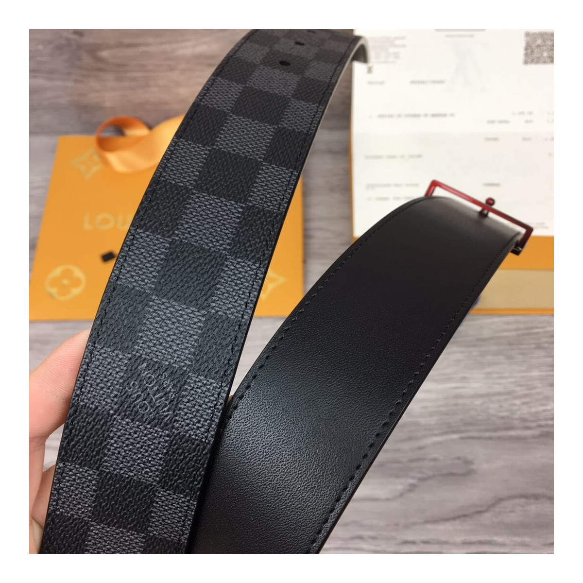 Louis Vuitton Sunset 40mm Reversible Belt M0228