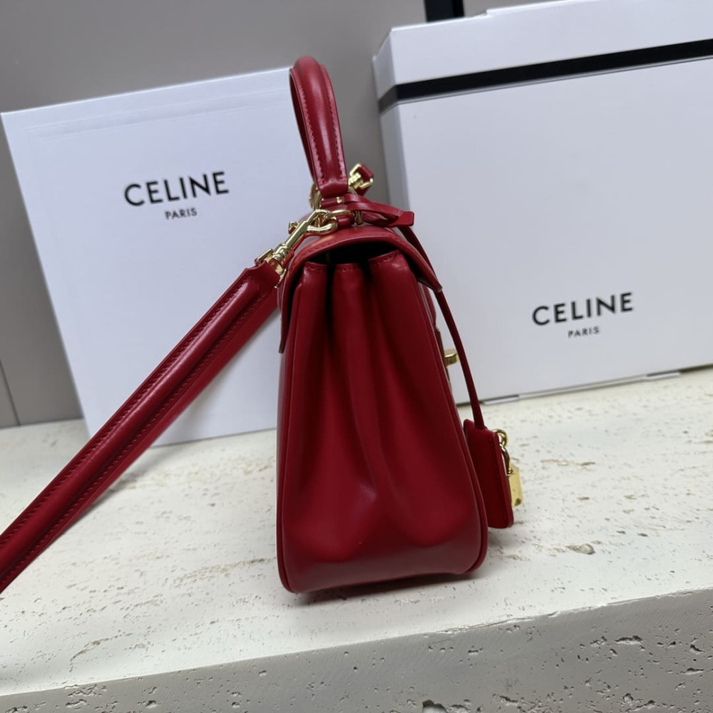 Celine Small 16 Bag In Satinated Calfskin 188003