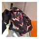 Prada Lightning Print Nylon Small Backpack 1BZ677