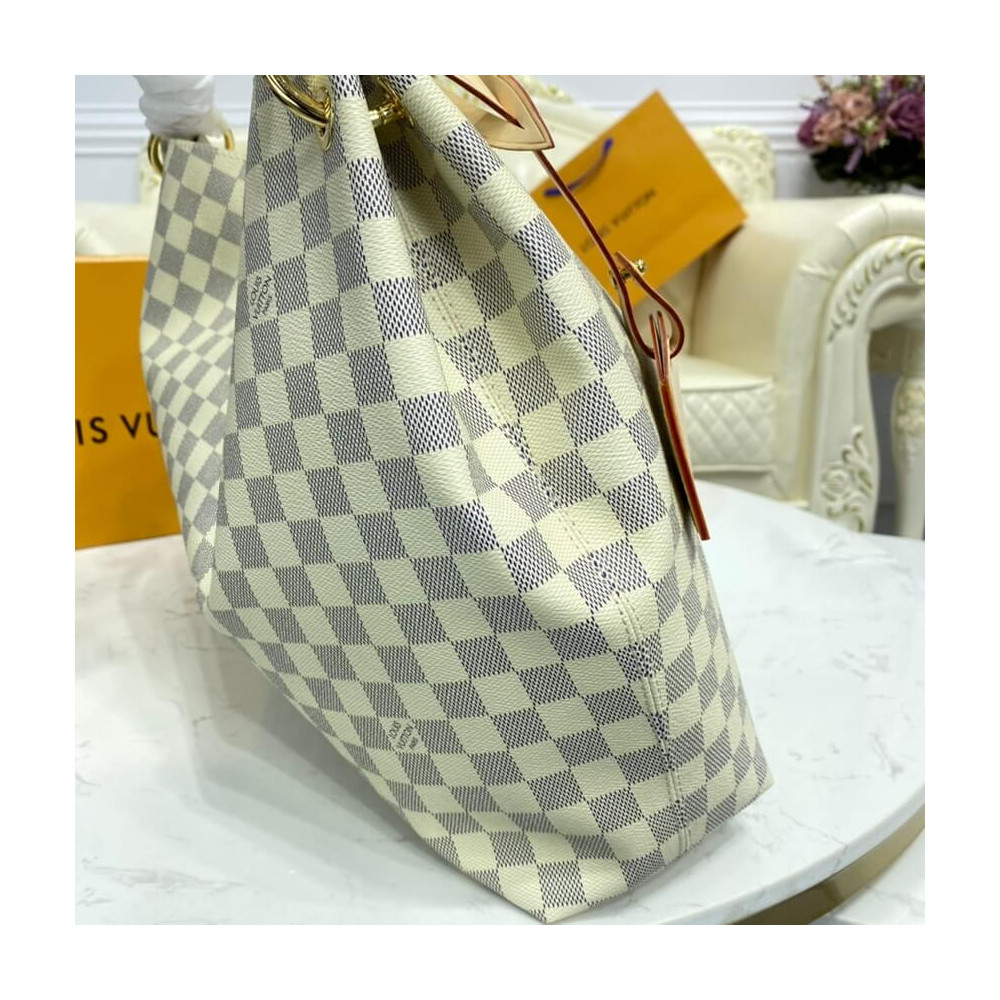 Louis Vuitton Damier Azur Graceful MM N42232 N42233