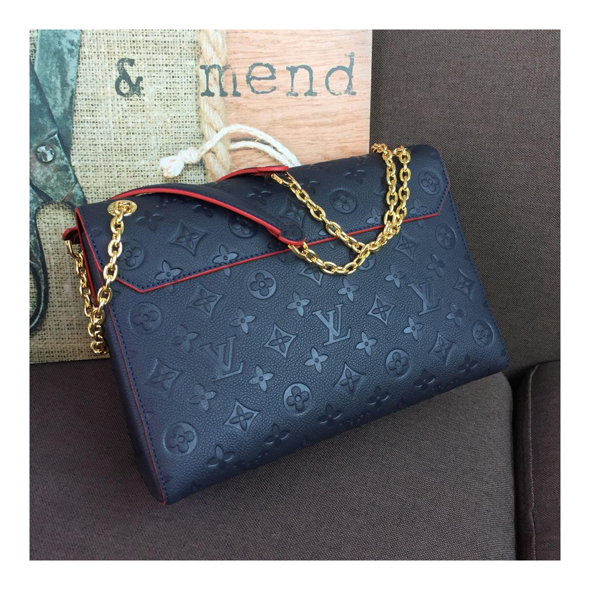 Louis Vuitton Monogram Empreinte Vavin MM M44150 M43925