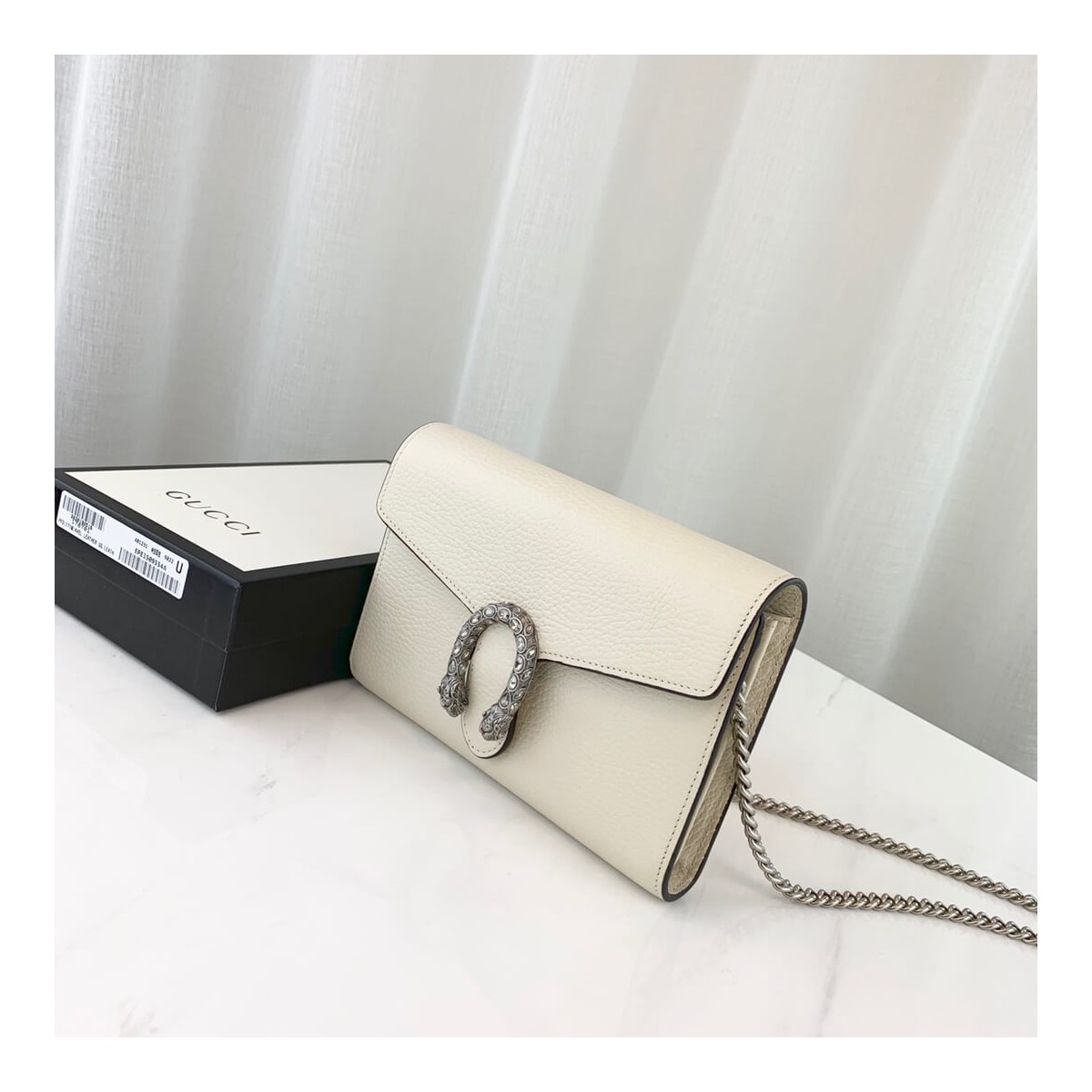 Gucci Dionysus Leather Mini Chain Bag 401231