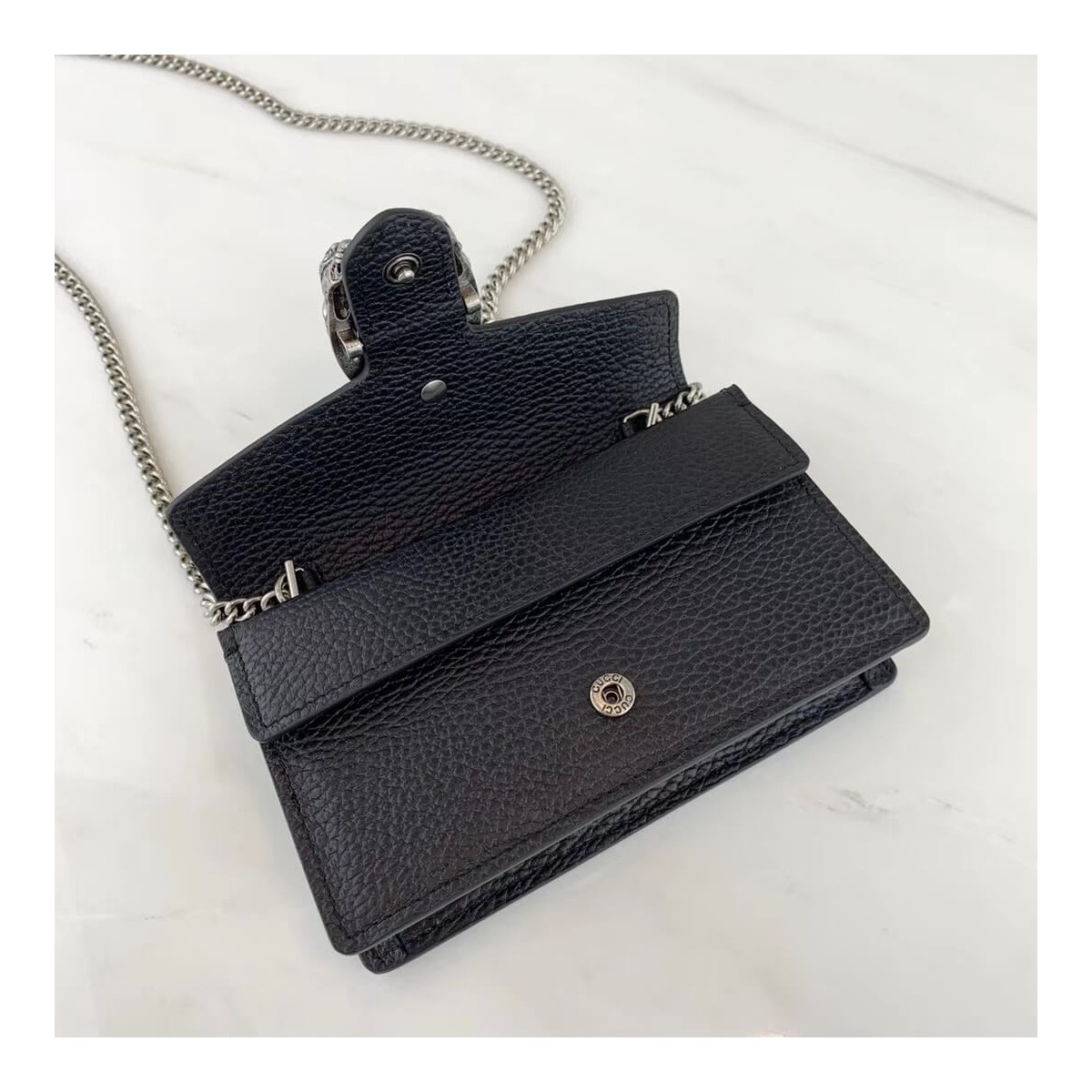 Gucci Dionysus Leather Super Mini Bag 476432