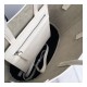 Celine Small Cabas In Grained Calfskin 189813 White/Black