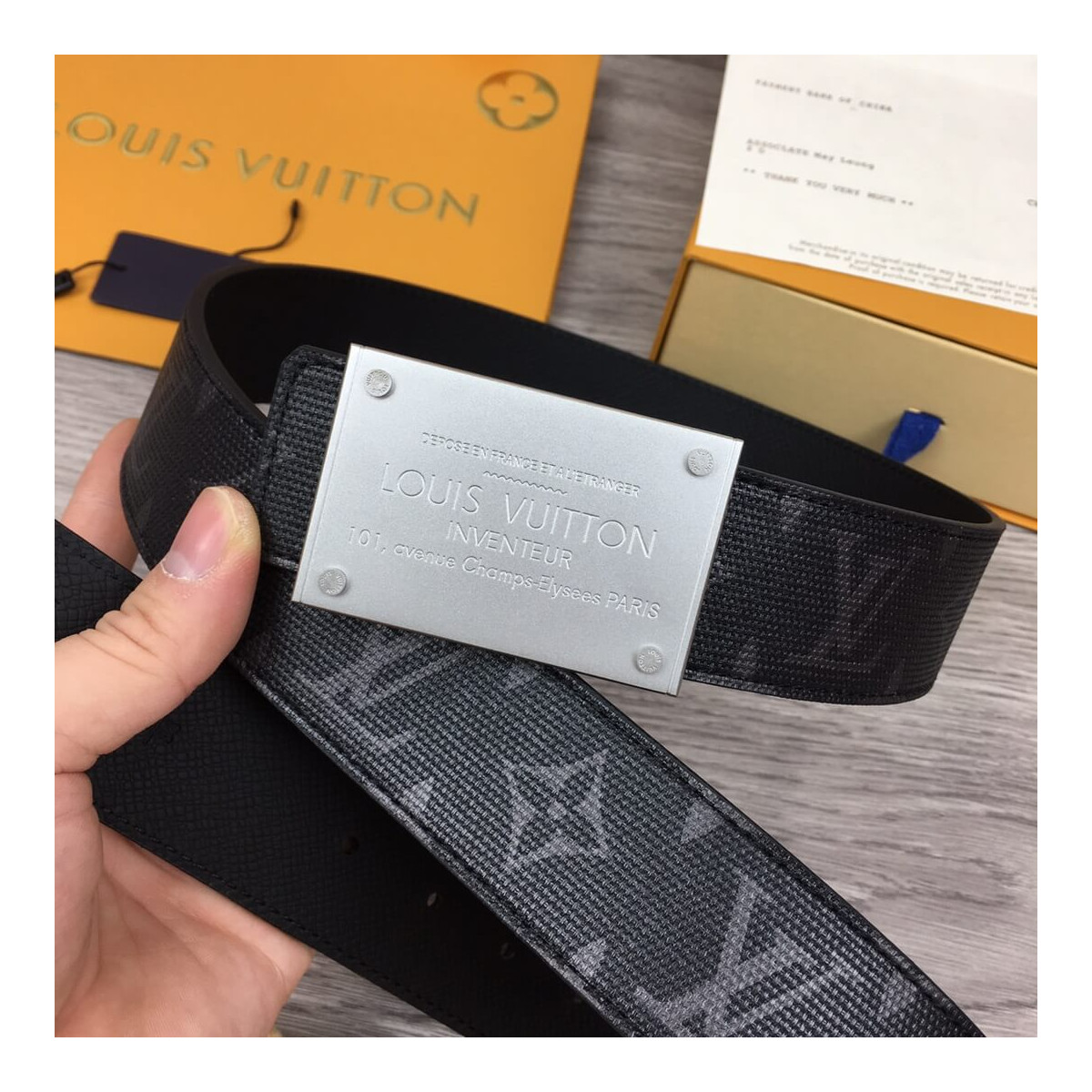 Louis Vuitton Neo Inventeur Reversible 40mm Belt MP130