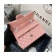 Chanel Small Classic Double Flap Bag A01113 in Lambskin