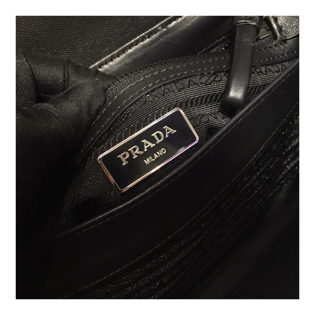 Prada Large Nappa Leather Spectrum Bag 1BD231