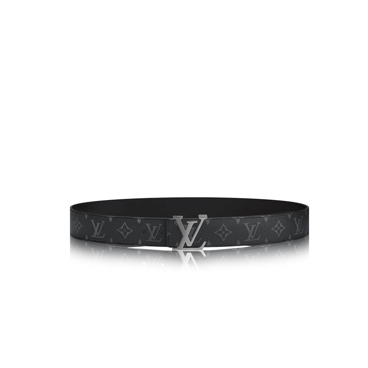 Louis Vuitton Monogram Eclipse LV Initiales 40mm Reversible M9043U