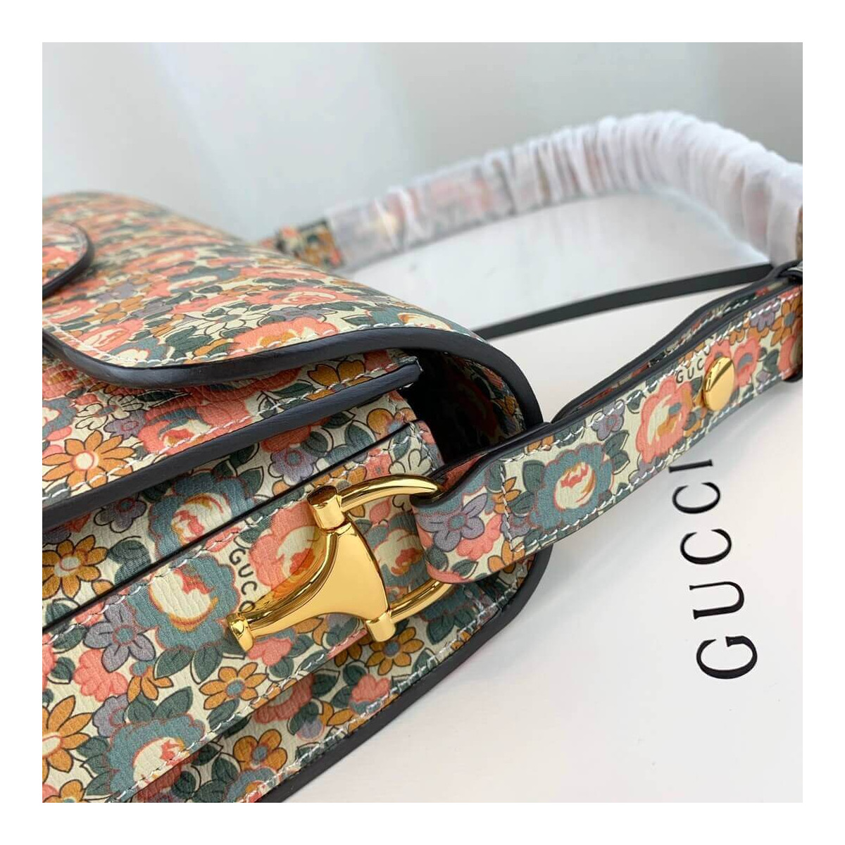 Gucci Horsebit 1955 Liberty London Bag 602204