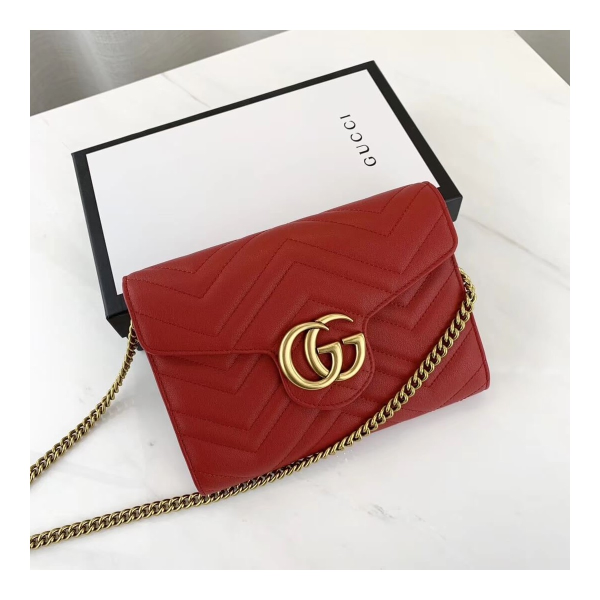 Gucci GG Marmont Matelasse Mini Bag 474575