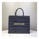 Dior Oblique Embroidered Velvet Book Tote M1286Z