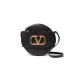 Valentino &#039;VLOGO&#039; Leather Round Crossbody Bag A0088