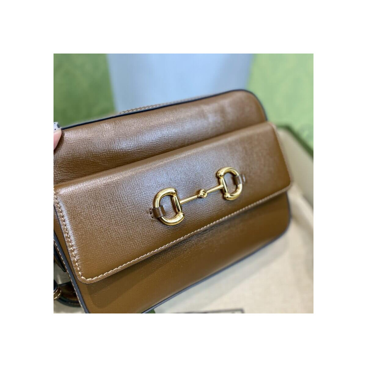 Gucci Horsebit 1955 Small Leather Shoulder Bag 645454