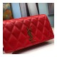 Saint Laurent YSL Angie Chain Bag In Quilted Lambskin 568906